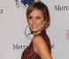 Stacy Keibler, ravissante dans sa robe Monique Lhuillier, illumine le tapis rouge de l'hôtel Beverly Hilton lors du gala Carousel of Hope. Beverly Hills, le 20 octobre 2012.