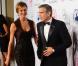 George Clooney et Stacy Keibler assistent au gala Carousel of Hope à l'hôtel Beverly Hilton. Beverly Hills, le 20 octobre 2012.