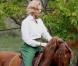 Nicole Kidman tourne une scène du film  Grace de Monaco  à cheval, près de Monaco. Le 12 octobre 2012.