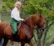 Nicole Kidman tourne une scène du film  Grace de Monaco  à cheval, près de Monaco. Le 12 octobre 2012.