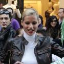 Michelle Hunziker et Tomaso Trussardi : Shopping dans les rues de Milan