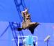 Angelina Jolie sur le tournage du film Maleficent en Grande-Bretagne en juillet 2012