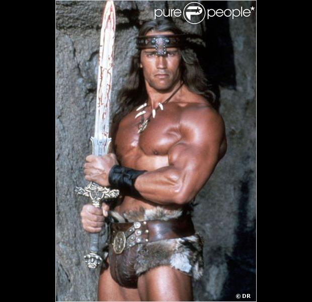 Arnold Schwarzenegger dans  Conan le barbare  (1982).