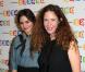 Emilie Simon et Sophie Delaporte à la soirée de lancement de l'exposition  C France, l'Esprit Français Partout dans le Monde  à l'Espace Pierre Cardin, le 30 octobre 2012 à Paris.