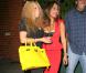 Christina Milian, dans un ensemble osé, fêtait le 30 octobre 2012 l'anniversaire de son copain Jas Prince au restaurant Mr. Chow à Beverly Hills.