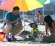 Michael C. Hall sur le tournage de Dexter à Long Beach le 20 août 2012.