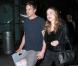 Michael C. Hall et sa compagne dans les rues de Los Angeles le 30 octobre 2012.