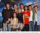 Le casting de la série américaine 7 à la maison lors des Teen Choice Award le 5 août 2002.
