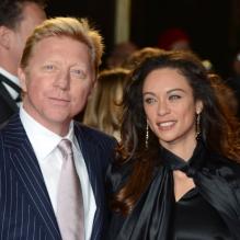 Boris Becker et sa femme Lilly à Londres, le 23 octobre 2012.