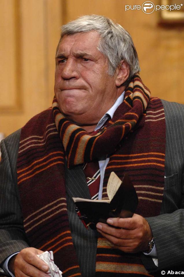 Jean-Pierre Castaldi et Claude Gensac dans La Perruche et le poulet