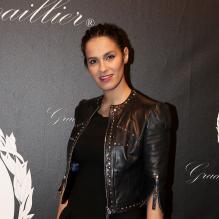 Elisa Tovati lors de la soirée de gala de Graal Joaillier pour l'ouverture du 4e Gucci Masters, à Paris nord Villepinte, le 29 novembre 2012.