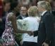 Kim Clijsters faisait ses adieux au monde du tennis en compagnie de Venus Williams devant ses fans, la princesse Mathilde et le prince Philippe lors du Thank You Games organisé à Anvers le 12 décembre 2012