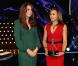  Kate Middleton avec la championne olympique d'heptathlon britannique, la superbe Jessica Ennis. La duchesse de Cambridge prenait part dimanche 16 décembre 2012 à la cérémonie des BBC Sports Personality of the Year Awards 2012 à l'ExCel Arena de Londres. Son premier engagement depuis l'annonce de sa grossesse et son hospitalisation. 