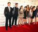 Kourtney Kardashian, Kris Jenner, Kylie Jenner, Kim Kardashian, Kendall Jenner, Scott Disick, Rob Kardashian, Khloe Kardashian à Las Vegas le 15 décembre 2012.