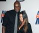 Lamar Odom et Khloe Kardashian à Los Angeles, le 18 mai 2012.