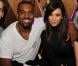 Kanye West et Kim Kardashian à la soirée Aby Rosen's Dinner and Party à Miami le 6 décembre 2012.