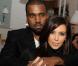 Kanye West et Kim Kardashian à la soirée Aby Rosen's Dinner and Party à Miami le 6 décembre 2012.