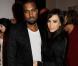Kanye West et Kim Kardashian à la soirée Aby Rosen's Dinner and Party à Miami le 6 décembre 2012.