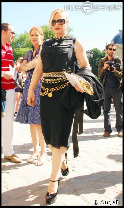 Patricia Arquette au défilé Chanel