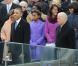 Sasha et Malia Obama, remarquées par leurs looks le 21 janvier 2013 à la cérémonie d'investiture de leur papa Barack Obama à Washington