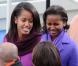 Sasha et Malia Obama, remarquées par leurs looks le 21 janvier 2013 à la cérémonie d'investiture de leur papa Barack Obama à Washington