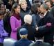 Sasha et Malia Obama, remarquées par leurs looks le 21 janvier 2013 à la cérémonie d'investiture de leur papa Barack Obama à Washington