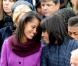 Sasha et Malia Obama, complices avec leur maman Michelle, ont été remarquées par leurs looks le 21 janvier 2013 à la cérémonie d'investiture de leur papa Barack Obama à Washington