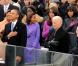 Sasha et Malia Obama, remarquées par leurs looks le 21 janvier 2013 à la cérémonie d'investiture de leur papa Barack Obama à Washington