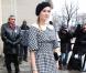 Diane Kruger arrive au défilé Chanel Haute Couture le 22 janvier 2013