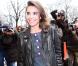 Elodie Bouchez arrive au défilé Chanel Haute Couture le 22 janvier 2013