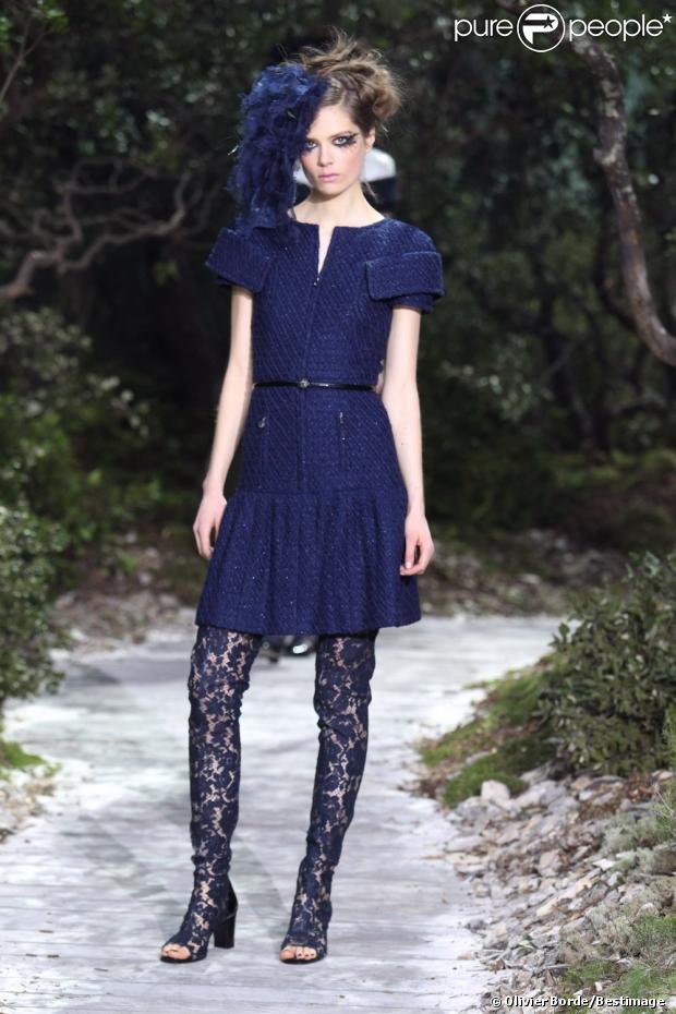 Défilé Haute Couture Chanel printemps été 2013
