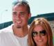 David Trezeguet et sa femme Béatrice à Monaco le 18 avril 2010