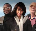 Sonia Rolland : Superbe jurée les cheveux au vent sur la plage à Biarritz