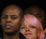Lily Allen au concert de Jay-Z