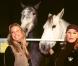 Bo Derek et Ursula Andress à Séville, en novembre 2000.