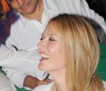 Karen Mulder, 38 ans, à la soirée ' Don't tell my booker'