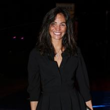 Inés Sastre pendant la FIAC à Paris, le 19 octobre 2012.