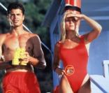 David Charvert et Nicole Eggert au temps d' Alerte à Malibu , 1992-1994.