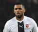Yann M'Vila lors du match entre le Paris Saint-Germain et Rennes au Parc des Princes à Paris le 17 novembre 2012