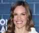 Hilary Swank au brunch organisé par Montblanc au profit de l'Unicef, à Los Angeles, le 23 février 2013.
  