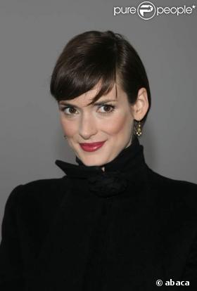 Winona Ryder en février 2008