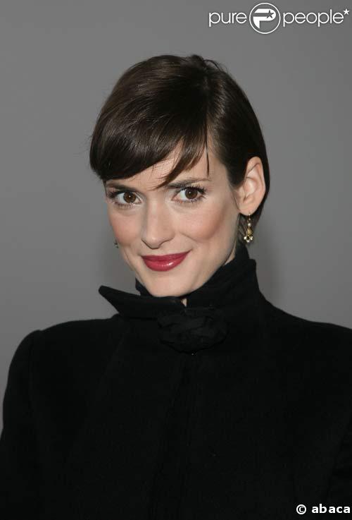 Winona Ryder en février 2008
