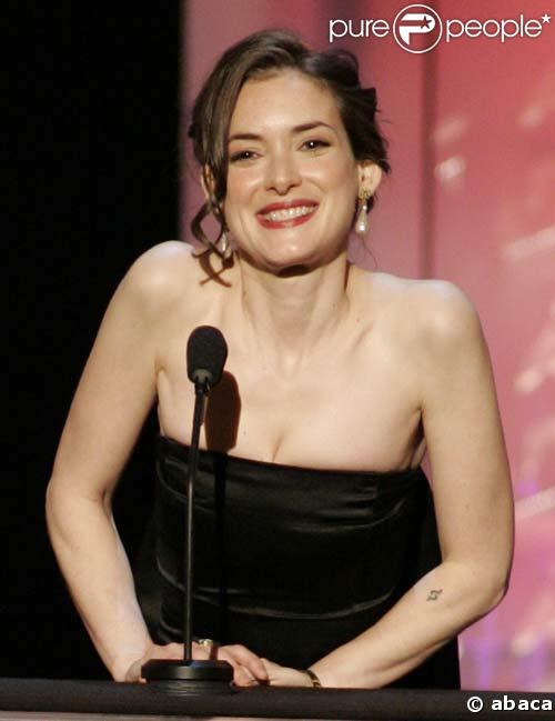 Winona Ryder en octobre 2007