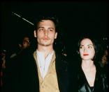 WInona Ryder et Johnny Depp en décembre 1992