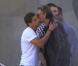 Exclu - Johnny Hallyday et l'acteur Saïd Taghmaoui se sont retrouvés à Los Angeles. Le 28 février 2013.