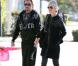 Johnny et Laeticia Hallyday à Pacific Palisades le 14 février 2013.