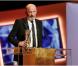Jacques Audiard lors des César au théâtre du Châtelet à Paris le 22 février 2013.