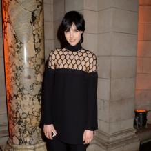 Edie Campbell - avant-première VIP de la rétrospective "David Bowie Is" au Victoria and Albert Museum - à Londres le 20 mars 2013.