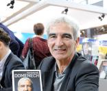 Raymond Domenech au salon du livre 2013 au Parc des Expositions, à Paris, le 23 mars 2013