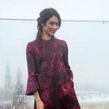 Olga Kurylenko lors du photocall du film "Oblivion" à l'hôtel Ritz Carlton à Moscou en Russie le 1er avril 2013